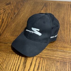 Black Baseball Cap SKI DUBAI Arabic